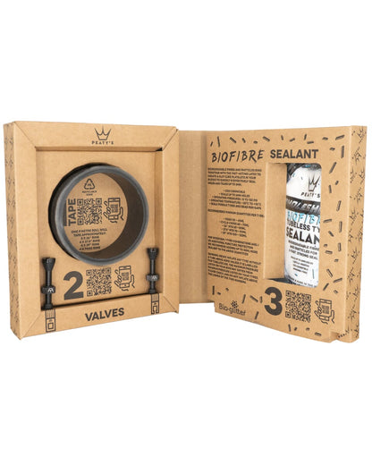 Peaty's tubeless átalakító szett