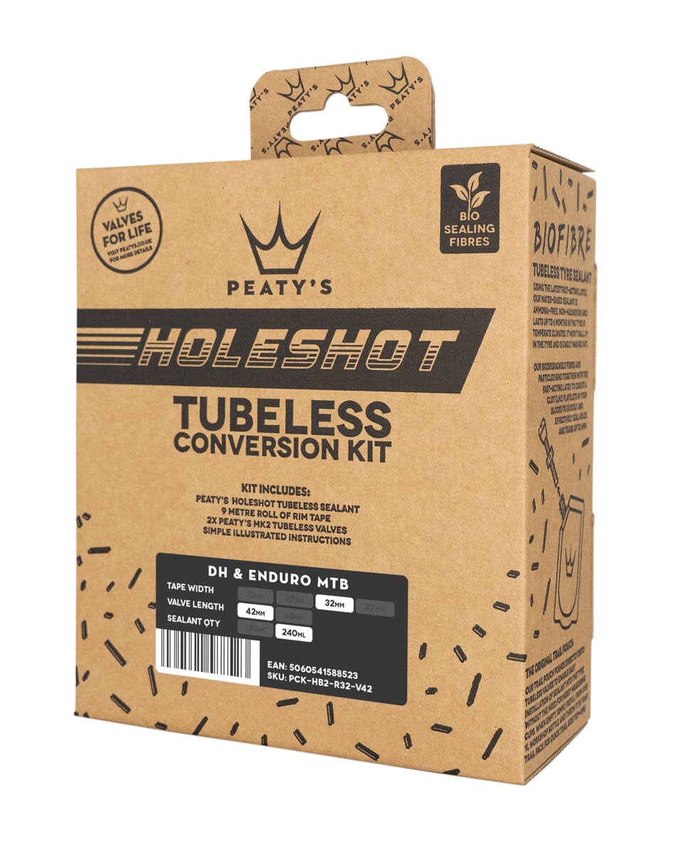 Peaty's tubeless átalakító szett