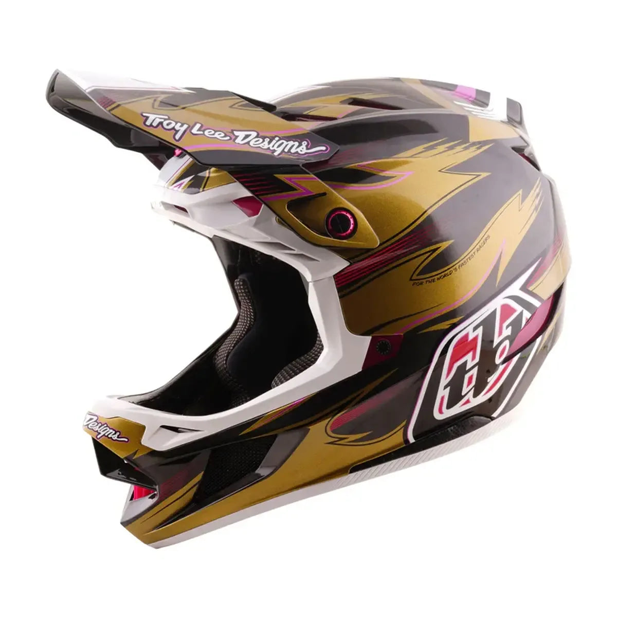 TLD HELMET D4 CARBON MIPS CYCLOPS GOLD