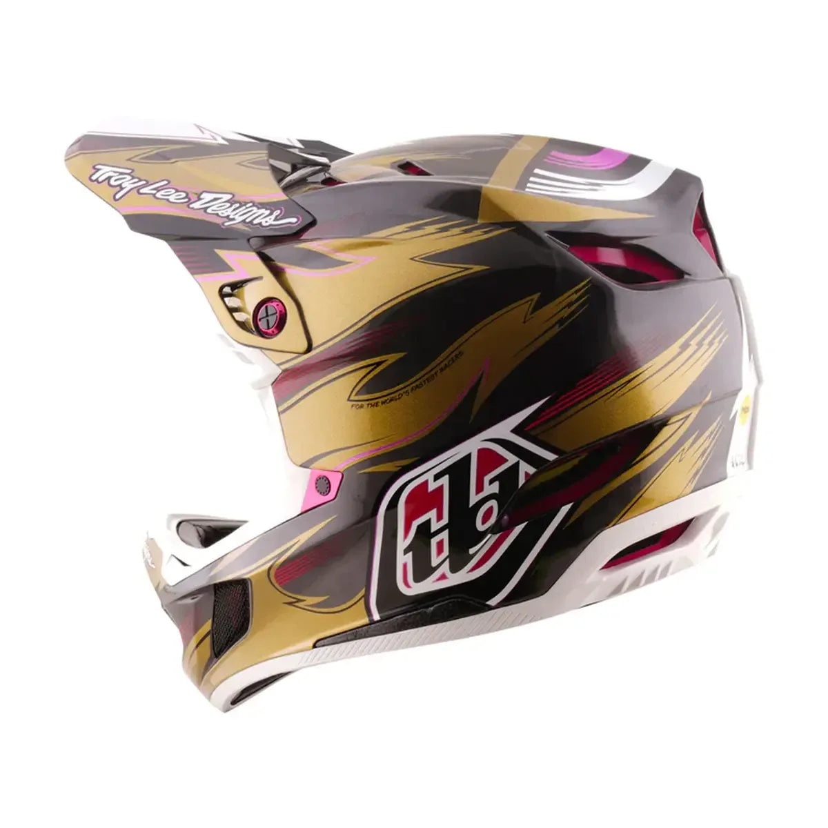 TLD HELMET D4 CARBON MIPS CYCLOPS GOLD