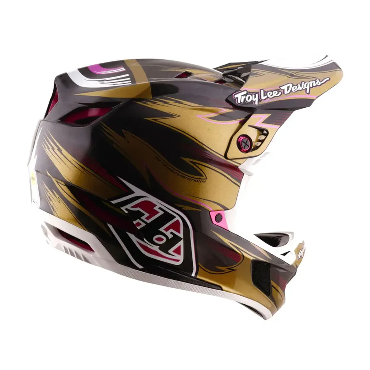TLD HELMET D4 CARBON MIPS CYCLOPS GOLD