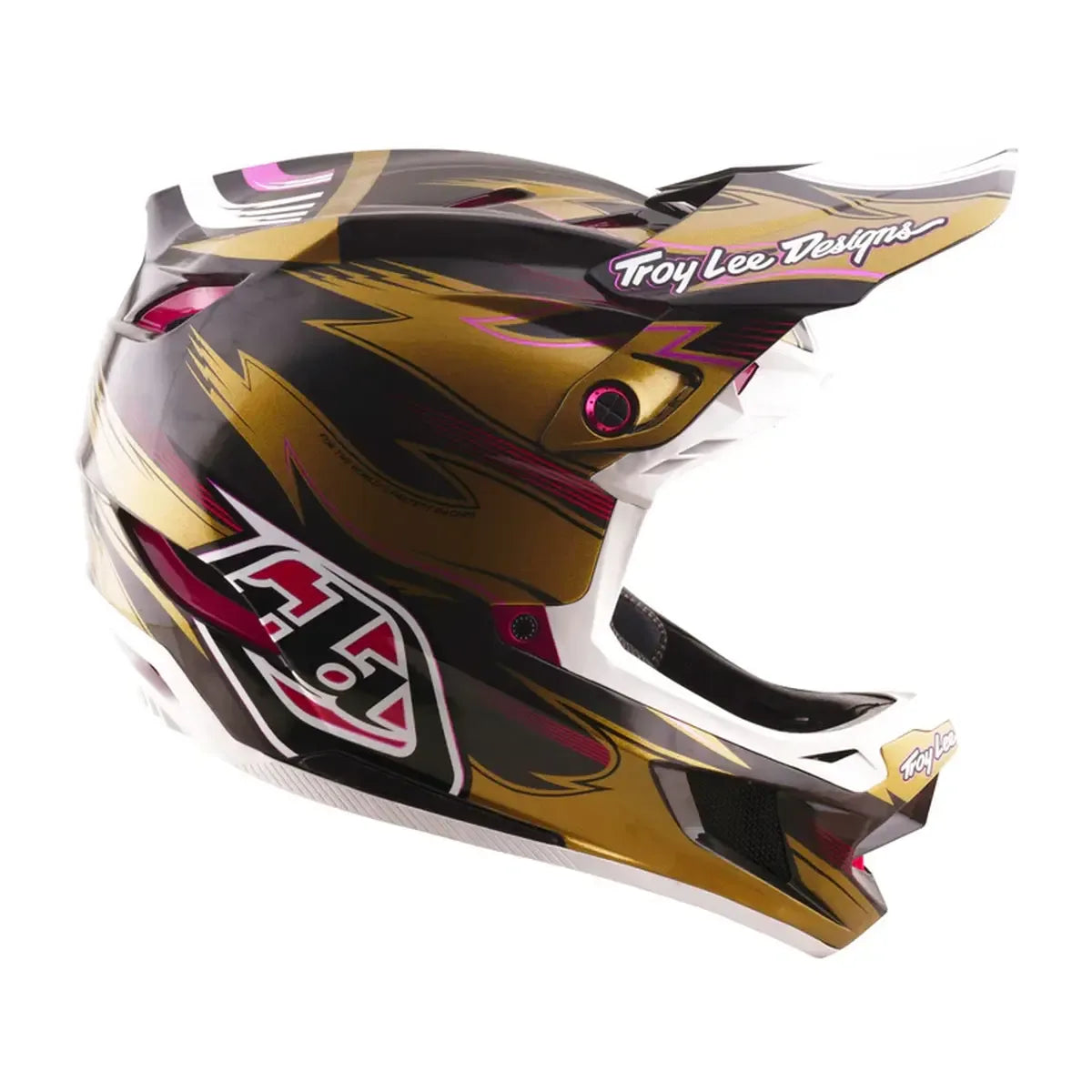 TLD HELMET D4 CARBON MIPS CYCLOPS GOLD