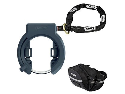 ABUS Granit XPlus 6950M (NR) XPlus zárszerkezettel + 6KS/85 lánc + ST 5950 nyeregtáska