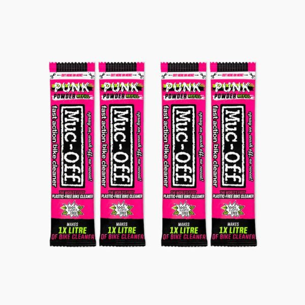 Muc-Off Punk Powder Bike Cleaner 4X – utántöltő por 4x30g