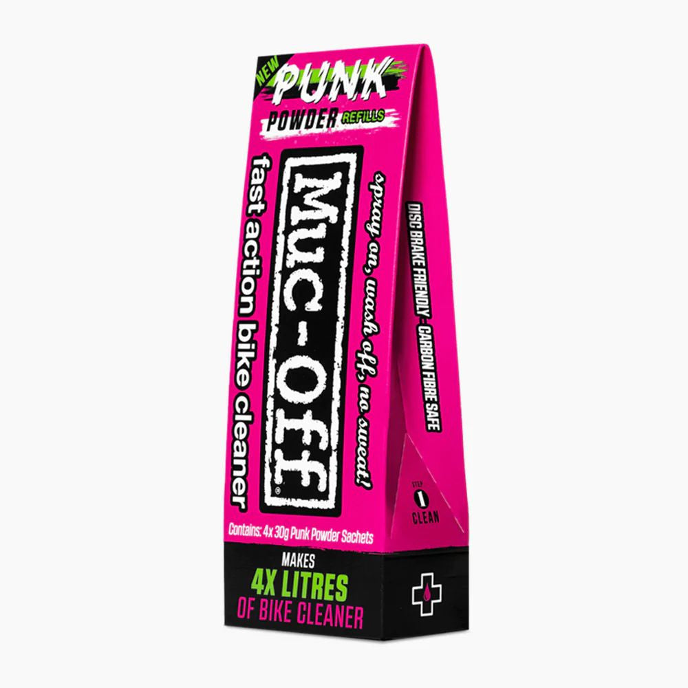 Muc-Off Punk Powder Bike Cleaner 4X – utántöltő por 4x30g