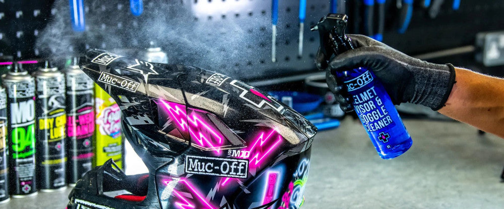 Muc-Off Helmet, Visor Cleaner – Sisak és szemüveg tisztító