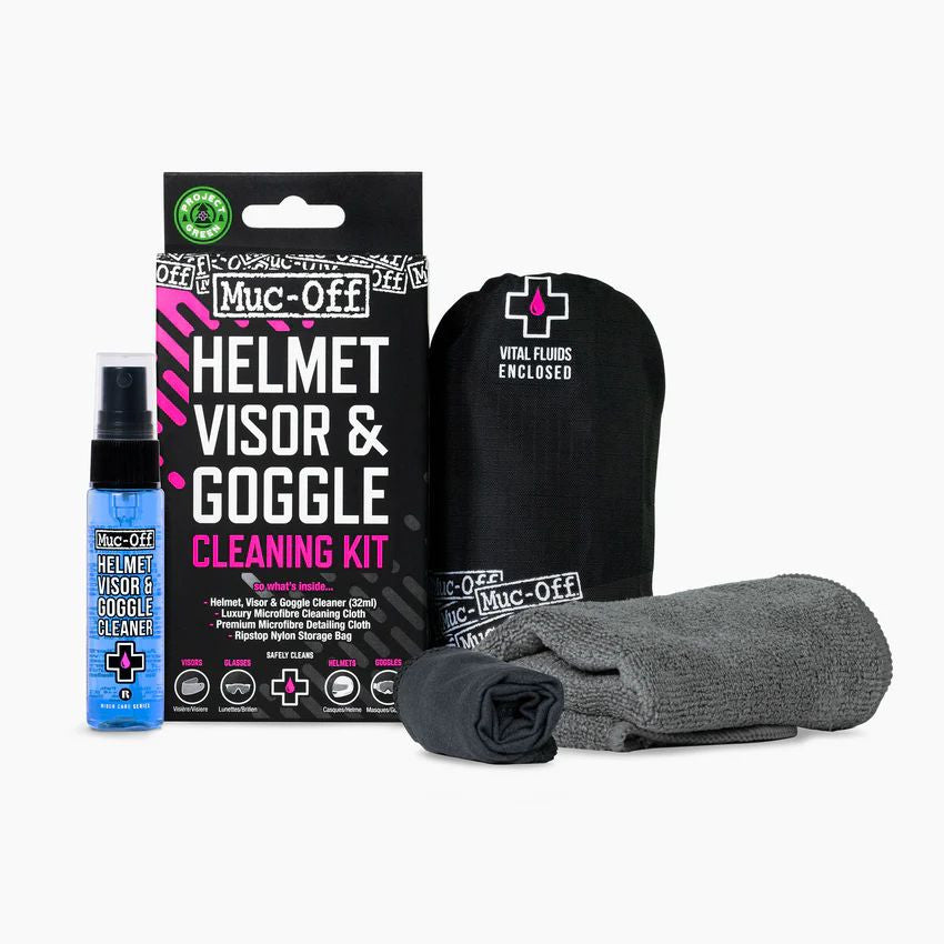 Muc-Off Helmet, Visor Cleaner – Sisak és szemüveg tisztító