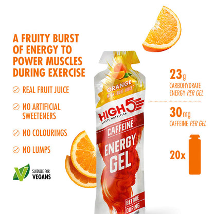 High5 Koffeines Energy Gél