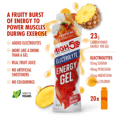 High5 Electrolyte Energy Gél