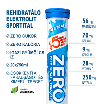 High5 ZERO Sport Pezsgőtabletta