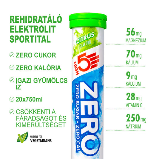 High5 ZERO Sport Pezsgőtabletta