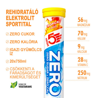 High5 ZERO Sport Pezsgőtabletta